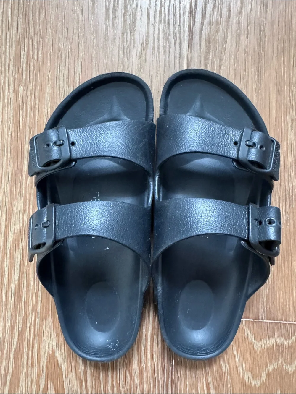 Birkenstock Kids Size 32 Arizona Sandals - Black- Kids 1-1.5